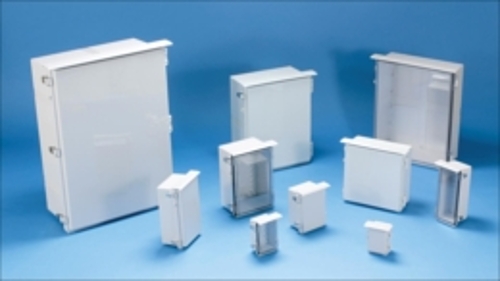 タカチ電機工業　BCAR型防水・防塵ルーフ付プラボックス　BCAR162110G