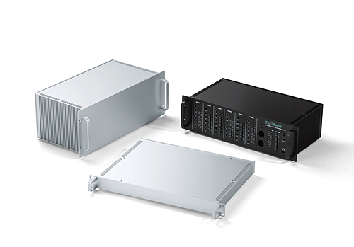 タカチ電機工業　HYRH型取手付ヒートシンク式ラックケース　HYRH133-43-33BB