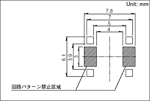 アルプスアルパイン　タクトスイッチ　SKRRACE010