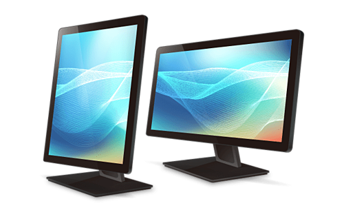 DMC(ディエムシー)　21.5型タッチパネルモニタ USBハブ付き　TMG-215FH03-01