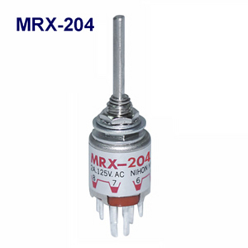 NKKスイッチズ　ロータリスイッチ　MRX-204 「在庫掲載」
