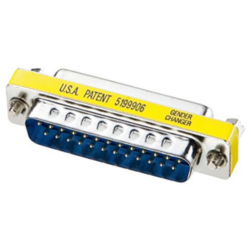 サンワサプライ　ジェンダーチェンジャー(D-sub25pinオスメス)　AD25S-MFK「在庫掲載」