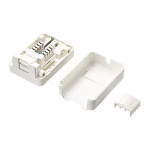 サンワサプライ　カテゴリ6Aローゼットキット（マグネット付き）　LA-RZ6A-1「在庫掲載」