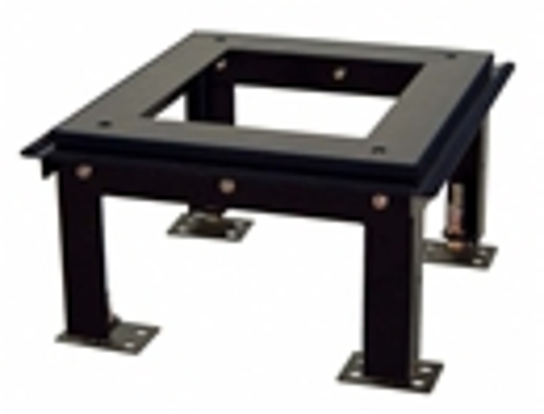 摂津金属工業　チャンネルベース（高さ400mm）高さ調整機能付　FGO-604090CBL 「在庫掲載」