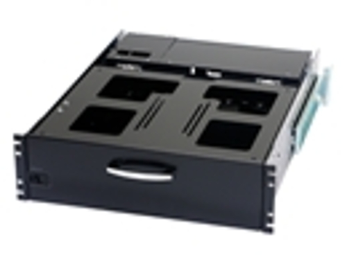 摂津金属工業　自転式キーボードテーブル付き液晶モニタースライドユニット　RAMU-1360FKBN1 「在庫掲載」