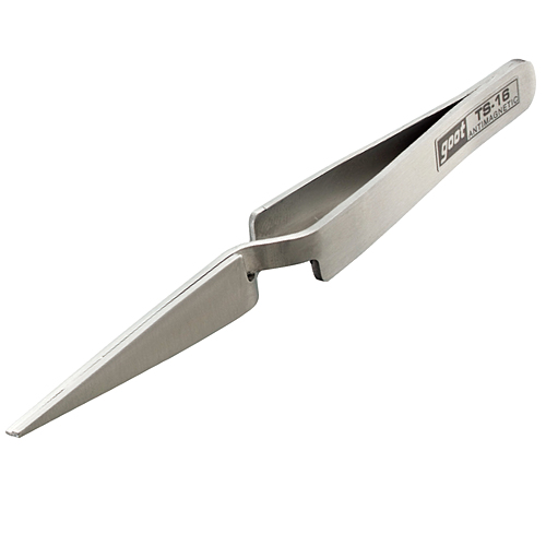 太洋電機産業　逆作用ピンセット先細小 TS-16