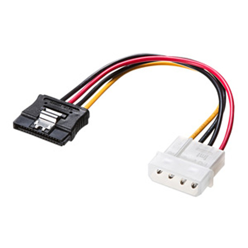 サンワサプライ　シリアルATA電源ケーブルラッチ付き　TK-PWSATALAN「在庫掲載」