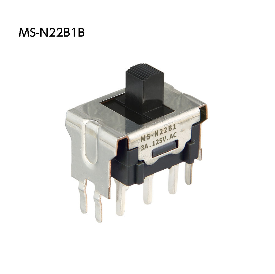 NKKスイッチズ　非照光式スライドスイッチ　MS-N22B1B　「在庫掲載」