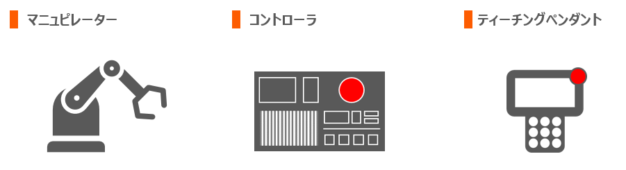 マニュピレーター コントローラ ティーチングペンダント