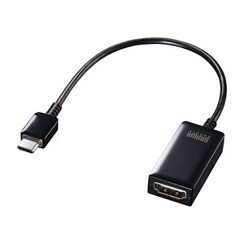 サンワサプライ　USB Type C-HDMI変換アダプタ(4K/60Hz/HDR対応)　AD-ALCHDR02