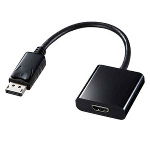 サンワサプライ　DisplayPort-HDMI変換アダプタ　AD-DPPHD01