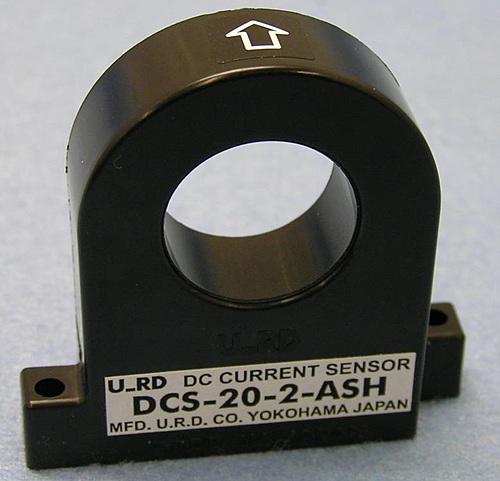 URD(ユー・アール・ディー)　サーボ式直流微小電流センサ　DCS-20-01-ASH