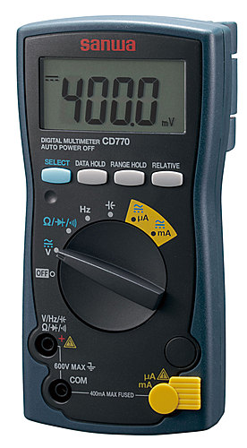 三和電気計器(SANWA)　デジタルマルチメーター　CD770