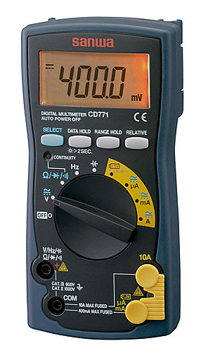 三和電気計器(SANWA)　デジタルマルチメータ　CD771