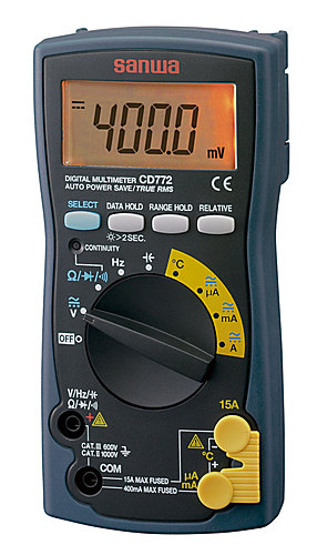 三和電気計器(SANWA)　デジタルマルチメーター　CD772