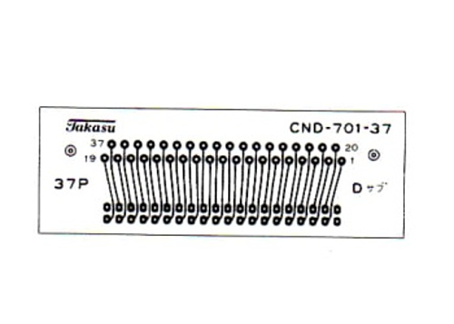 タカス電子製作所 Dサブ用コネクター基板 CND-701-37
