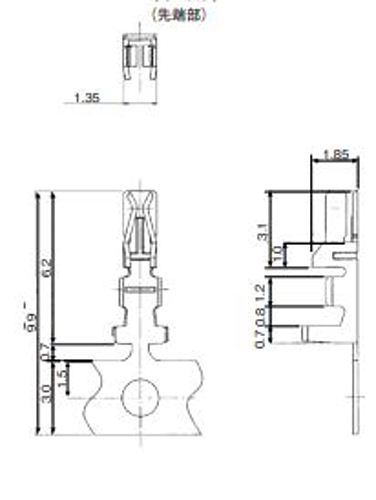 ヒロセ電機　DF11シリーズ　ハーネス加工