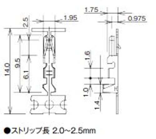 ヒロセ電機　DF1Eシリーズ　ハーネス加工