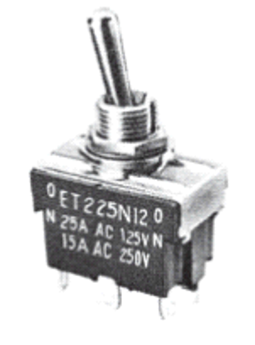 ニデックコンポーネンツ　小型トグルスイッチ　ET225P-Z