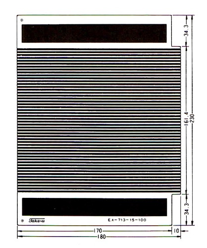 タカス電子製作所 エックステンションカード EX-713-15-100
