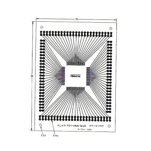 タカス電子製作所 ワンチップ基板 QUEパターン FLAT-701-065-QUE