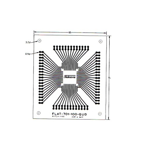 タカス電子製作所 ワンチップ基板 QUDパターン FLAT-701-100-QUD