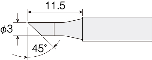 ホーザン(HOZAN)　ビット　HS-51C03