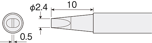 ホーザン(HOZAN)　ビット　HS-51D03