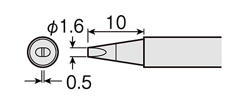 ホーザン(HOZAN)　ビット　HS-51D04