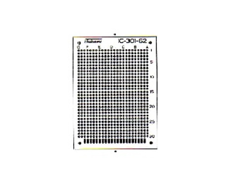 タカス電子製作所 IC用ユニバーサル基板（シングルパターン・一つ目模様） IC-701-62