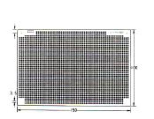 タカス電子製作所 大型スルホール基板シングルパターン（一つ目模様） ICT-711-65T