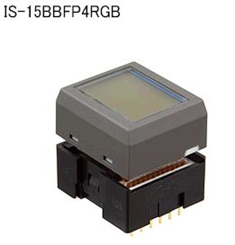 注目>NKKスイッチズ　多機能押ボタンスイッチ　IS-15BBFP4RGB