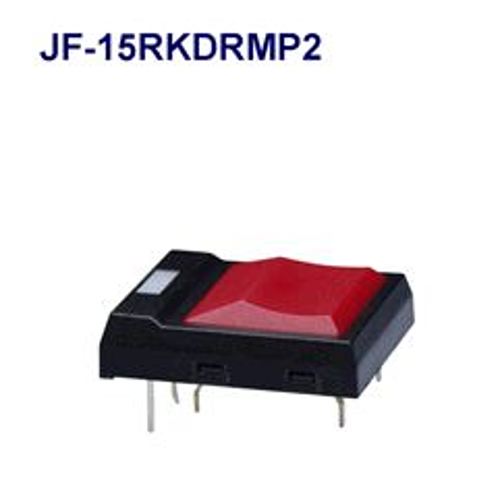 注目>NKKスイッチズ　照光式押ボタンスイッチ　JF-15RKDRMP2