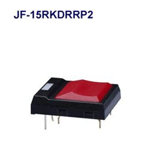 注目>NKKスイッチズ　照光式押ボタンスイッチ　JF-15RKDRRP2