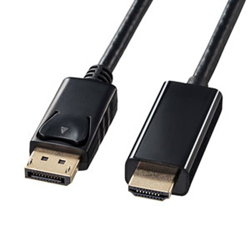 サンワサプライ　DisplayPort-HDMI変換ケーブル　1m　KC-DPHDA10「在庫掲載」