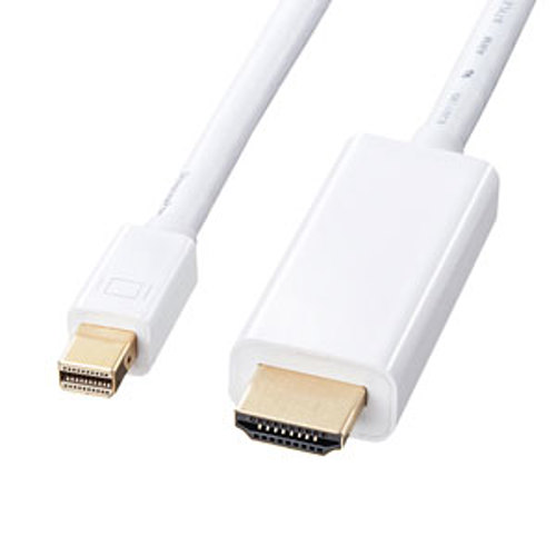 【中止】サンワサプライ　ミニDisplayPort-HDMI変換ケーブル　3m　KC-MDPHDA30