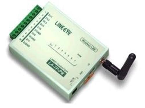 ラインアイ　無線LAN接続型デジタルIOユニット　ドライ接点7入力　LA-7P-PW2　