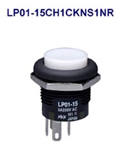 注目>NKKスイッチズ　照光式押ボタンスイッチ　LP01-15CH1CKNS1NR