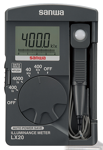 三和電気計器(SANWA)　照度計 LX20