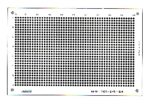 タカス電子製作所 2.5mmピッチ基板 シングルパターン MM-701-2.5-64