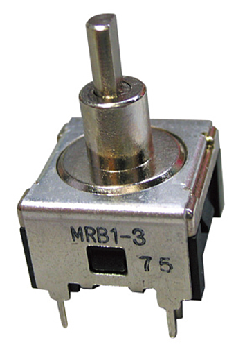 ニデックコンポーネンツ　超小型ロータリースイッチ（45度ステップ）　MRB1-3-Z
