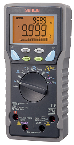 三和電気計器(SANWA)　デジタルマルチメータ　PC710