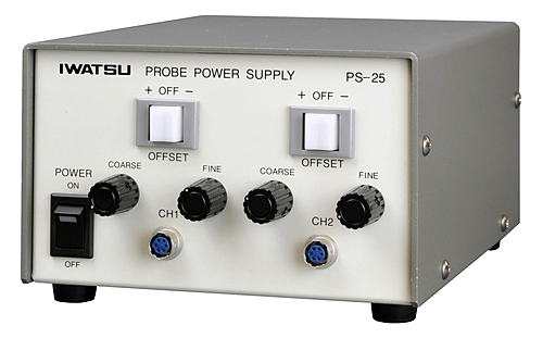 岩崎通信機　高電圧差動プローブ（SS-320）用電源　PS-25