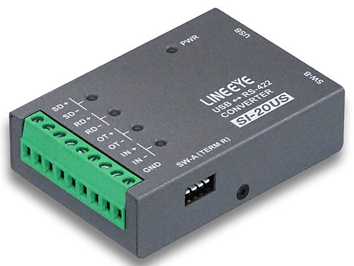 ラインアイ　小型インターフェースコンバータ　USB⇔RS-422　SI-20US