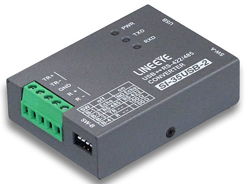 ラインアイ　小型インターフェースコンバータ　USB⇔RS-422/485　据置タイプ　SI-35USB-2