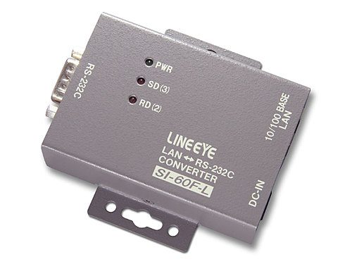 ラインアイ　小型インターフェースコンバータ　LAN⇔RS-232C　Dsub9　壁掛タイプ SI-60F-L