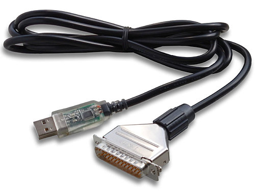 ラインアイ USBシリアル変換ケーブル D-sub25ピン(オス） 1.8m SI-UR-DB2518