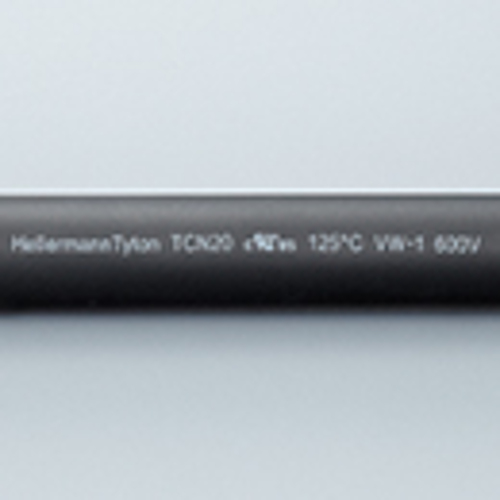 ヘラマンタイトン　熱収縮チューブ　黒色　TCN20-1.0-BK1