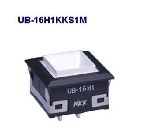 注目>NKKスイッチズ　照光押ボタンスイッチ　UB-16H1KKS1M
