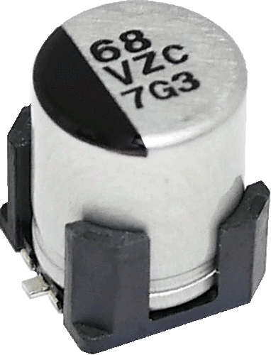 パナソニック　導電性高分子ハイブリッドアルミ電解コンデンサ　ZCシリーズ　EEHZC1H330XV